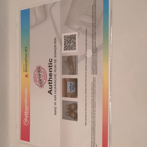 NWOB Nike Air Huarache Run SE Rose Gold Women's 859429-900 Sz 11.5 - Picture 2 of 9